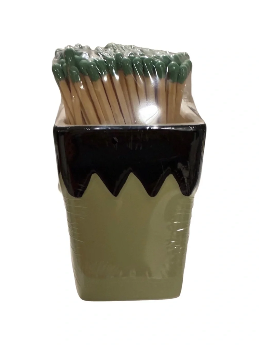 Frankenstein Matchstick Holder Set - Green